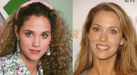 Elizabeth Berkley - Then and now.