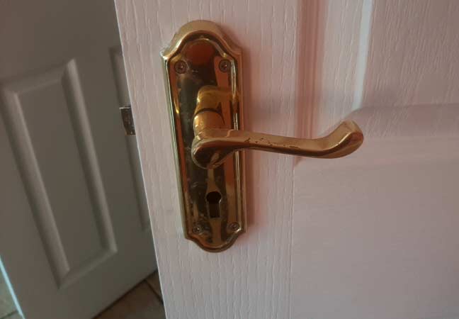 Old door handle