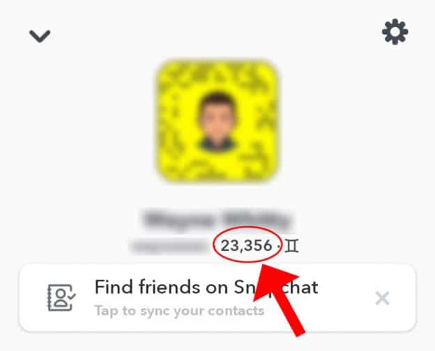 Can you hide your Snapchat score?