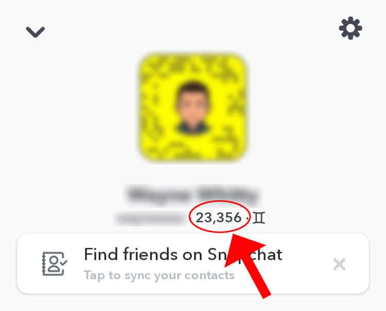 Can you hide your Snapchat score?