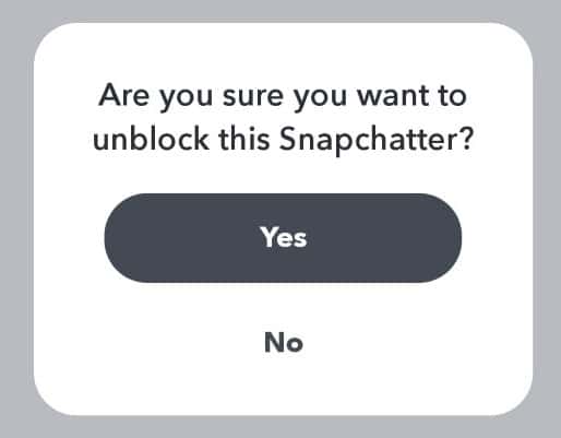 How to unblock yourself on snapchat
