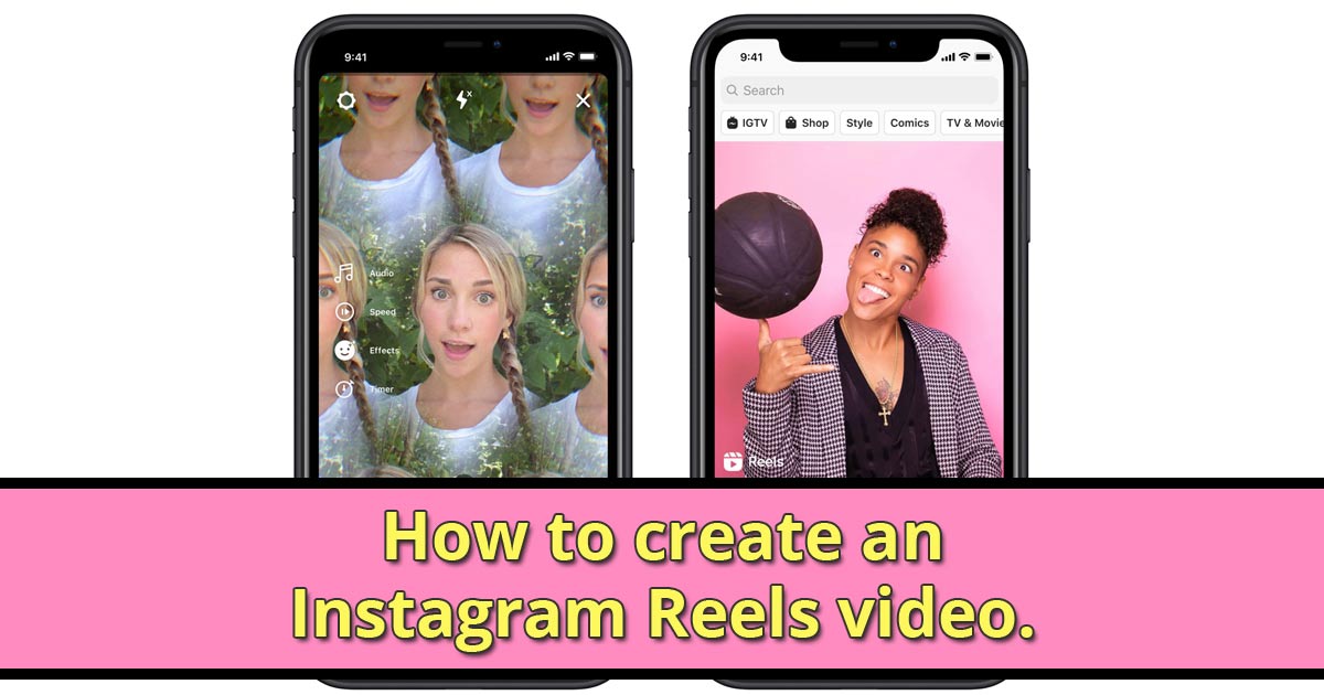 why my reels option is not showing in instagram