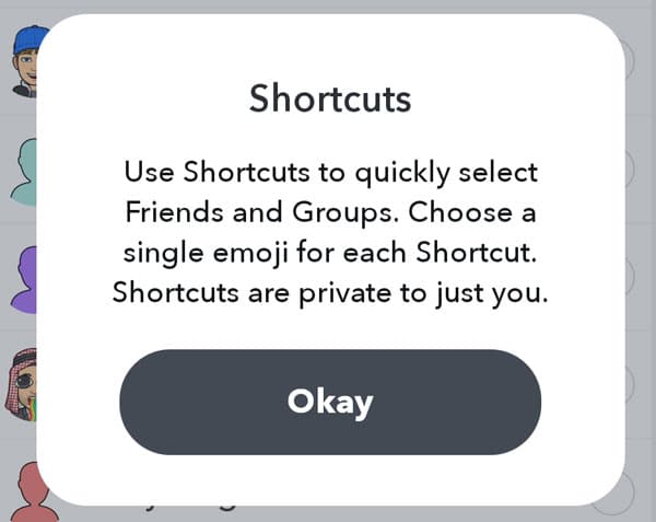 How to create a "Shortcut" on Snapchat.