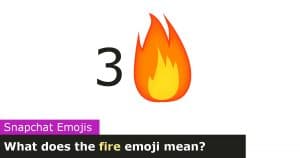 fire emoji snapchat