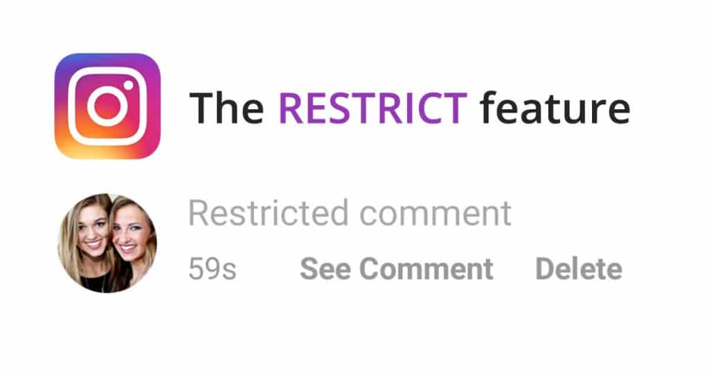what does restricted comment mean on instagram