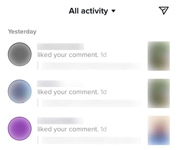 All Activity - TikTok