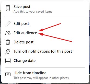 edit audience