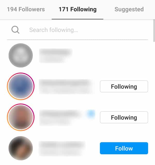 How to view who someone recently followed on Instagram