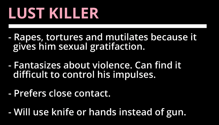 lust serial killer