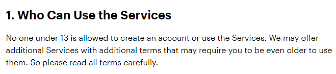 How old do you have to be to use Snapchat?