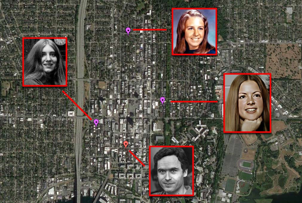 Ted Bundy Map