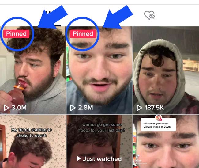 What Is Pinned Mean On Tiktok